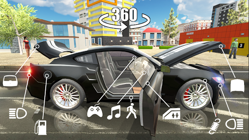 Car driving simulator download free
